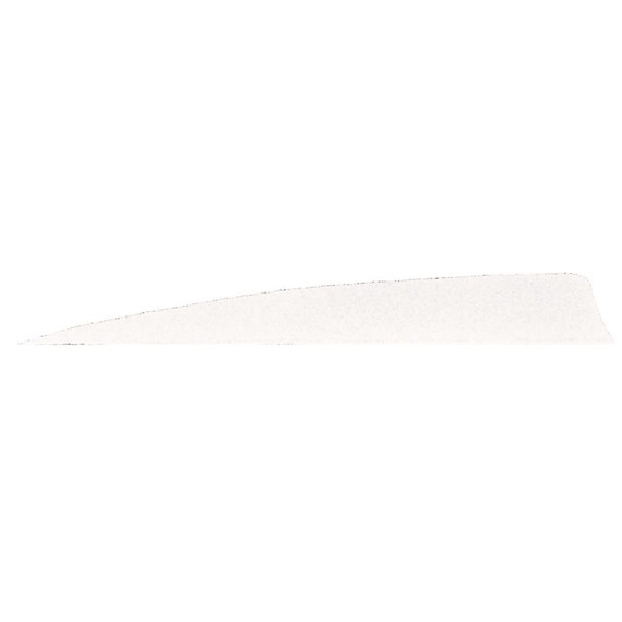 Gateway Shield Cut Feathers White 5 in. RW 50 pk. 500RSSFW-50