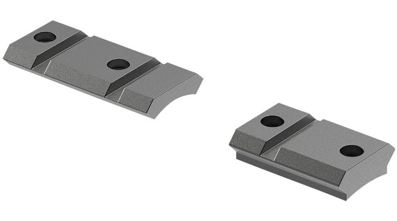 Leupold 49838 QRW Cross-Slot Base Set Matte Black Winchester 70