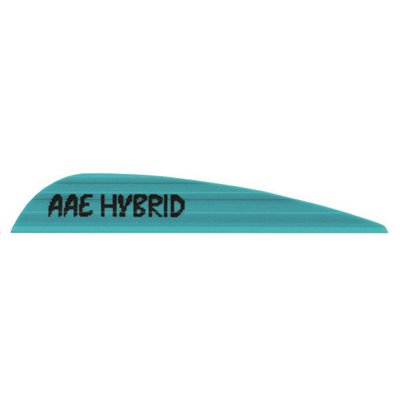 AAE Hybrid 23 Vanes Teal 2.3 in. 100 pk. HY23TL100