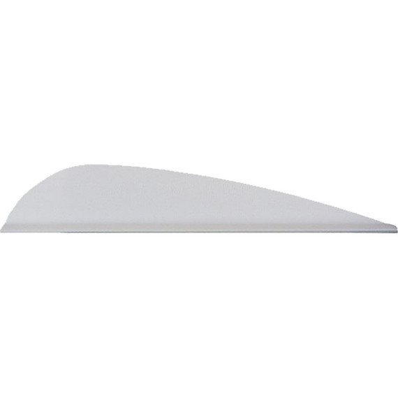 AAE Trad Vanes White 3 in. 50 pk. TRAD26WH50