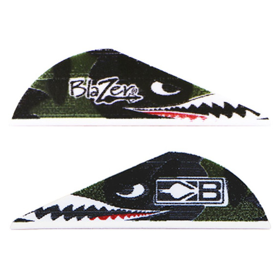 Bohning Blazer Vanes Flying Tiger Shark 36 pk. 10831FTS