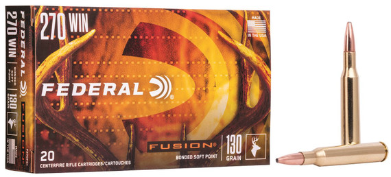 Federal 270 Winchester Rifle Ammunition F270FS1