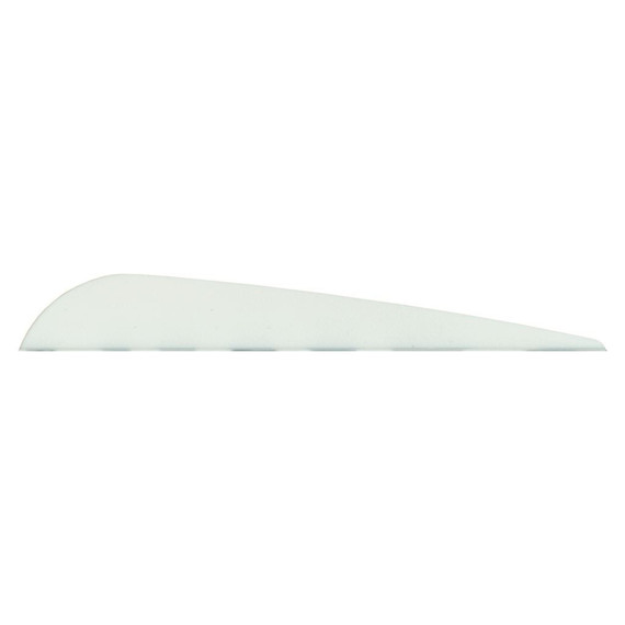 Bohning Bronco Vanes White 4 in. 100 pk. 10502WH4