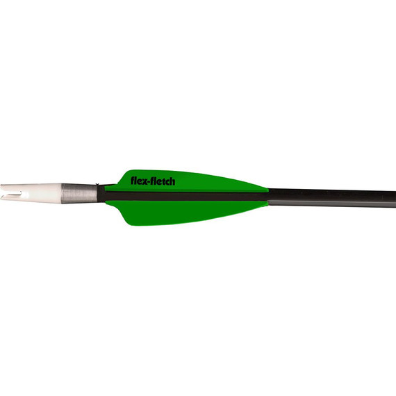 Flex Fletch FFP Shield Cut Vanes Flo Green 3.6 in. 39 pk. FFP-360-FG-39