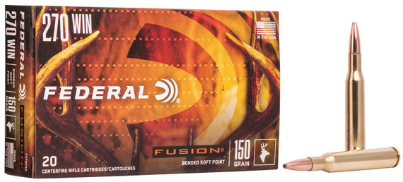Federal 270 Winchester Rifle Ammunition F270FS2