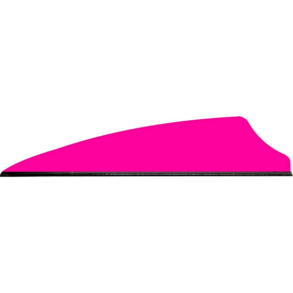 Q2i Fusion X-II SL Vanes Neon Pink 1.75 in. 100 pk. Q20045