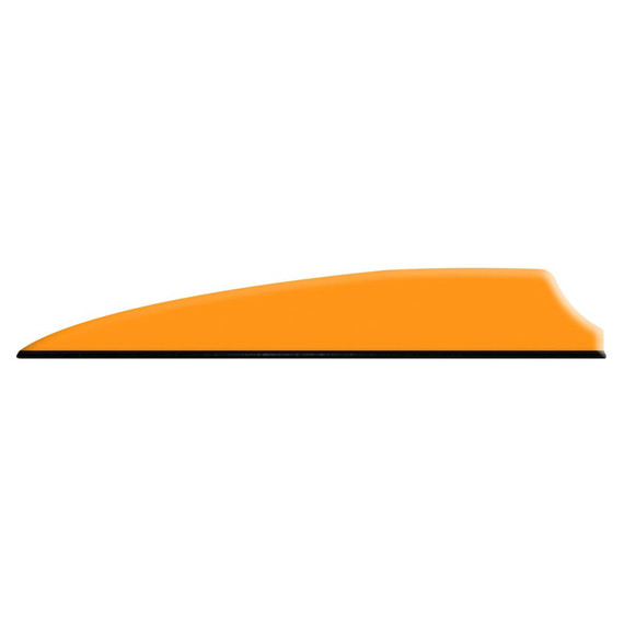 Q2i Fusion X-II Vanes Neon Orange 3 in. 100 pk. Q07044