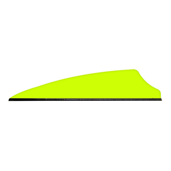 Q2i Fusion X-II Vanes Neon Yellow 2.1 in. 100 pk. Q05046