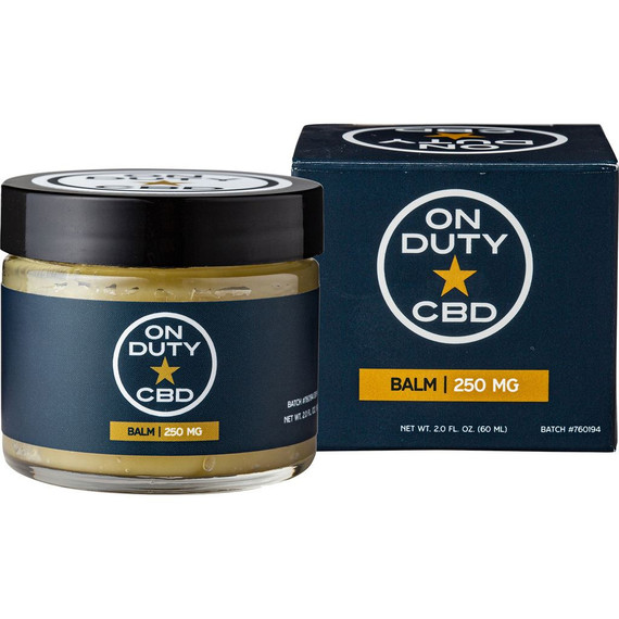 On Duty CBD Balm 250 mg. Pure Full Spectrum OD0660ME