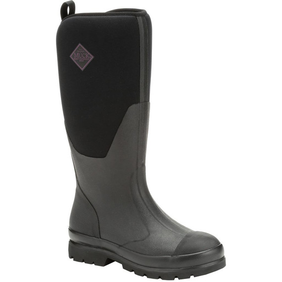 Muck Womens Chore Boot Classic Tall Black 5 WCHT-000-BLK-050