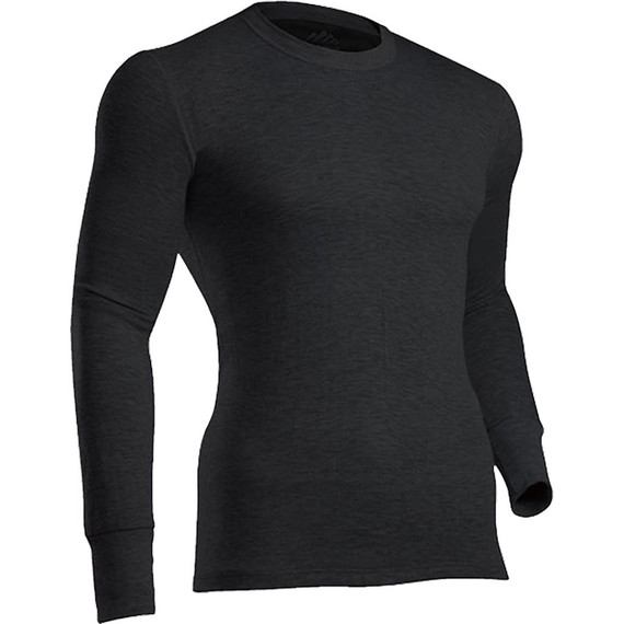 ColdPruf Platinum II Crew Black Large 75ABKLG