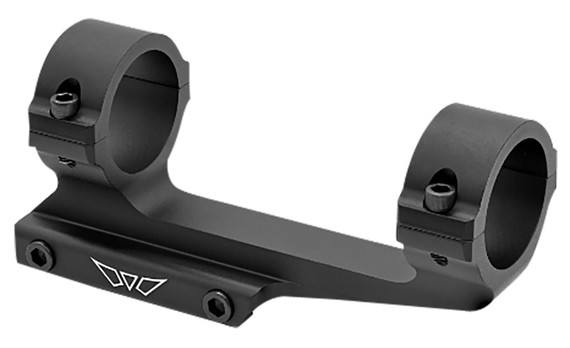 Warne V4001M MSR Scope Mount/Ring Combo Matte Black Aluminum, 1 in Tube Picatinny Rail Mount Ultra High Rings