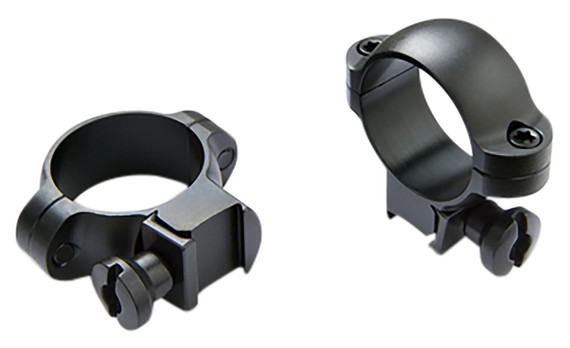 Burris 420076 Rimfire and Airgun Rings Matte Black 1 in High