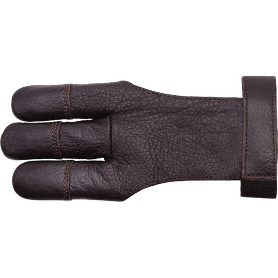 30-06 CowHide Shooting Glove Brown 3 Finger Medium CHSGMD-1