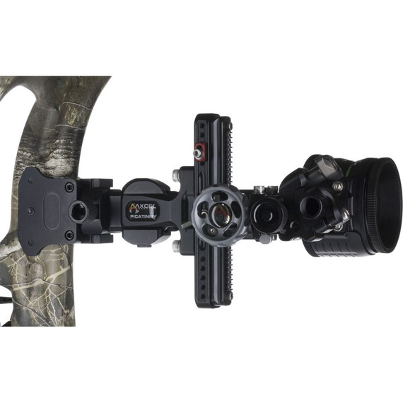 Axcel LANDSLYDE Picatinny Sight AccuStat II 3 Pin .019 RH ALND-P319-4BK