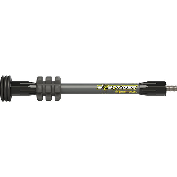 Bee Stinger MicroHex Stabilizer Grey 8 in. MHX08GY