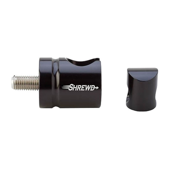 Shrewd Quick Disconnect Gloss Black Straight SMDSBK