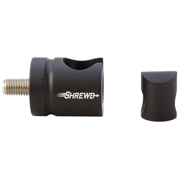 Shrewd Quick Disconnect Matte Black Straight SMDSMBK