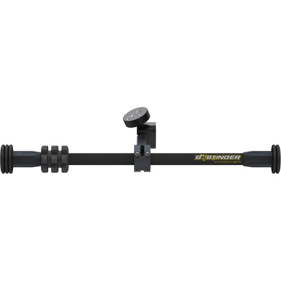 Bee Stinger MicroHex Counter Slide Stabilizer Dovetail Matte Black 12 in. MHXCSDTMB12