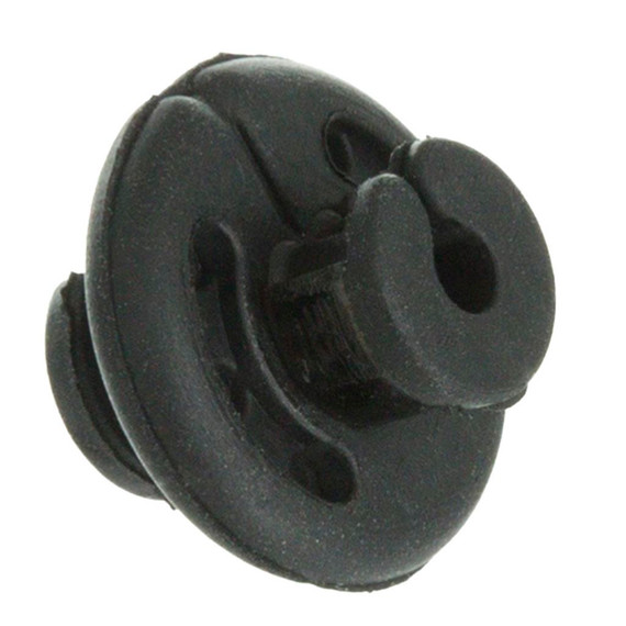 October Mountain Quick Crimp Kisser Button Black 100pk. 1601158