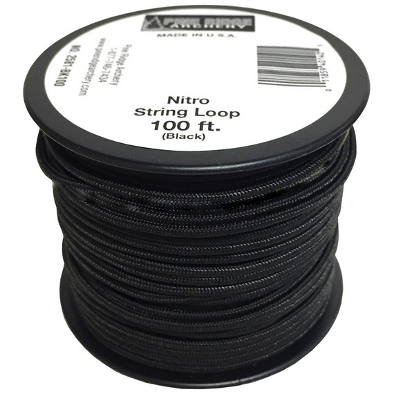 Pine Ridge Nitro String Loop Black 100 ft. 2581-BK100