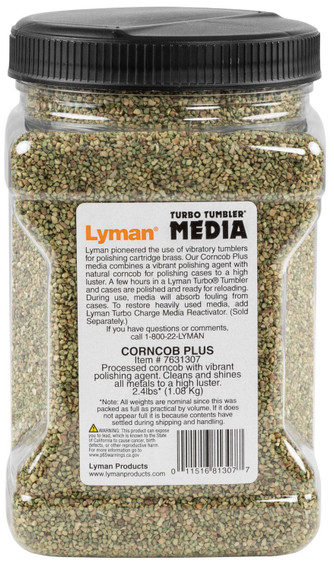 Lyman 7631307 Turbo Case Cleaning Media 2 lbs
