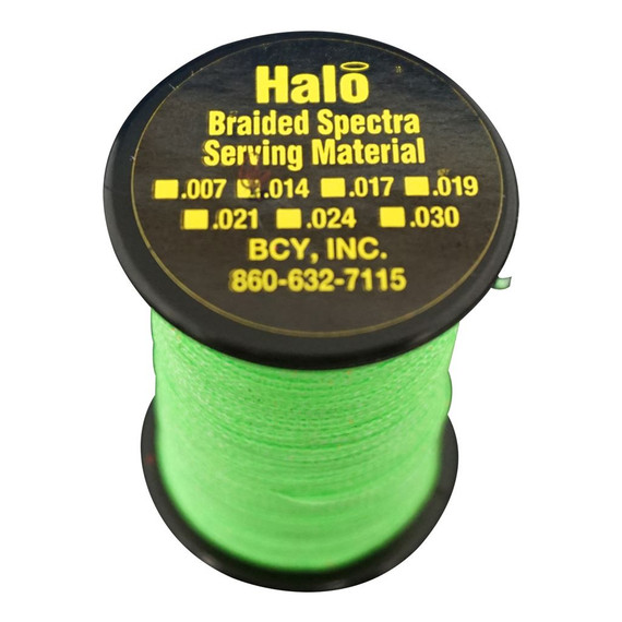 BCY Halo Serving Neon Green .014 120 yds. xxx