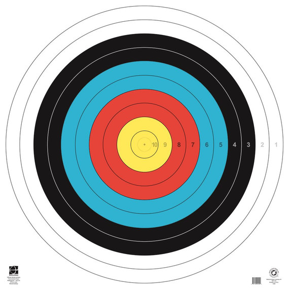 Maple Leaf Target Face Waterproof 122 cm. 15 pk. WP-122