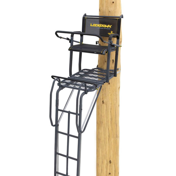 Rivers Edge Lockdown Wide 1 Man Ladder Stand 21 ft. LD200