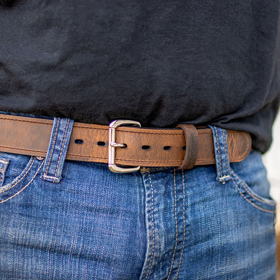 Versacarry 502/38 Classic Carry Brown Leather 38 in Buckle Closure