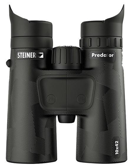 Steiner 2059 Predator 10x42mm Fast-Close Focus, Black Makrolon w/Rubber Armor Binoculars