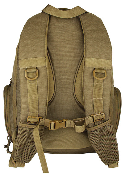 Advance Warrior Solutions JUG5DBPTN Juggernaut 5 Day Pack Tan Polyester, MOLLE Front, Hydration System Compatible
