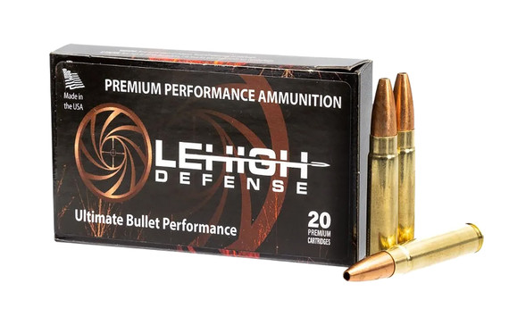Lehigh Defense LA300HMR125CC Controlled Chaos 300 HAMR 125 gr Lehigh Defense Controlled Chaos 20 Per Box/ 10 Case Centerfire, Rifle Ammunition