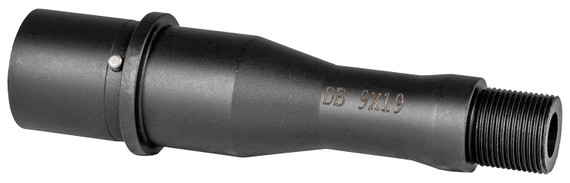 Diamondback 9X1945M50B984NFR DB 9mm Luger 4.50 in Black Nitride 4150 Chrome Moly Vanadium Steel, Rifle Barrel