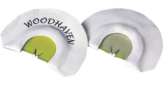 Woodhaven WH007 Hornet Diaphragm Call Double Reed Attracts Turkey White