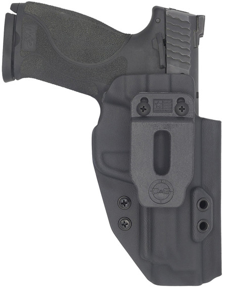 C&G 0568100 Covert IWB Black Kydex Belt Clip Fits S&W M&P 9/40 4.25 in Right Hand, Holster