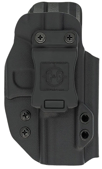 C&G 1864100 Covert IWB Black Kydex Belt Clip Fits 1911 3.5 in Right Hand, Holster
