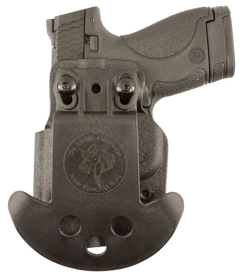 DeSantis Gunhide D94KA8WZ0 Cazzuto OWB Black Kydex Paddle Fits Springfield Prodigy w/wo Red Dot Fits 4.25-5 in Barrel Right Hand, Holster