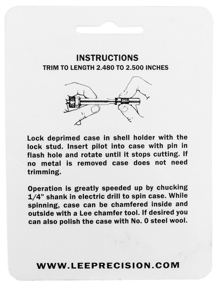 Lee Precision 90149 Case Length Gauge 338 Win Mag