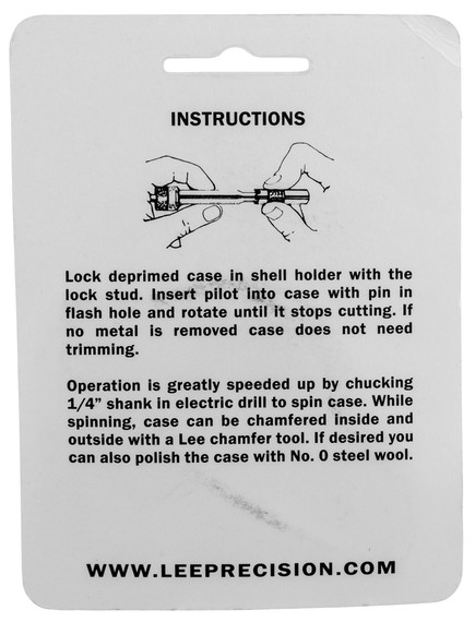 Lee Precision 90118 Case Length Gauge 220 Swift Steel