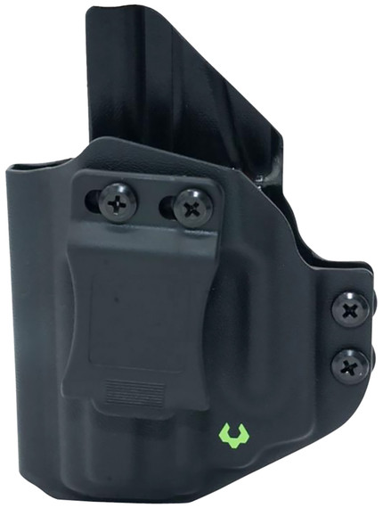 Viridian 9510011 Kydex IWB Black Kydex Belt Clip Fits Springfield Hellcat OSP Right Hand, Holster