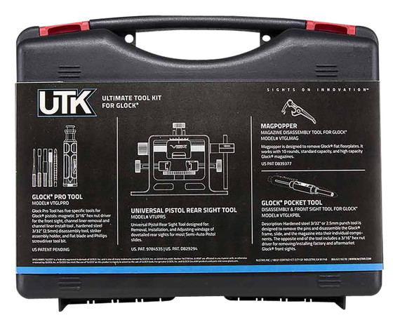NcStar VTGUTK Ultimate Tool Kit Tool Kit Blue Aluminum/Steel Compatible w/Glock