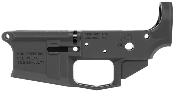 Aero Precision APAR600005C M4E1 Special Edition Freedom 7075-T6 Aluminum Black Anodized