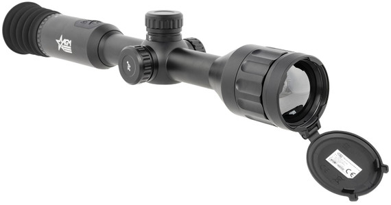 AGM Global Vision 3142455006DTL1 Adder TS50-384 Thermal, Rifle Scope Black 4-32x50mm Multi Reticle, Digital 1x/2x/4x/8x Zoom 384x288, 50Hz Resolution