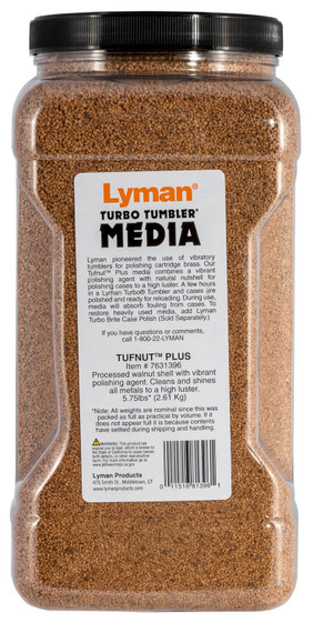 Lyman 7631396 Turbo Case Cleaning Media 5.75 lbs