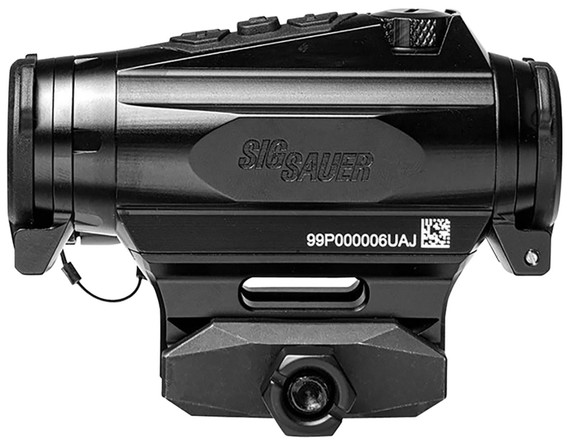 Sig Sauer Electro-Optics SOR44001 Romeo4XT-Pro Black 1 x 20 mm 2 MOA Red Ballistic Circle Dot Multi Reticle, Red Dot Sight