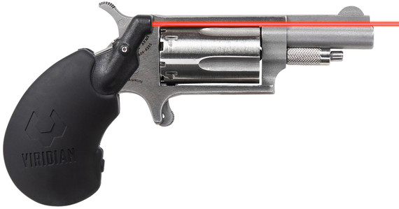Viridian 9000006 Red Grip Laser for NAA Magnum Black