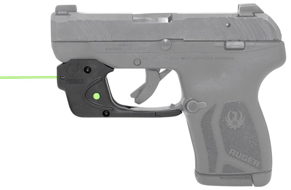 Viridian 9120071 Green Laser Sight for Ruger LCP MAX E-Series Black