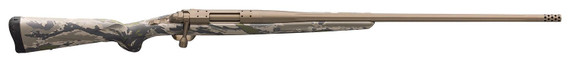 Browning 035558246 X-Bolt Speed 300 WSM 3+1 23 in Fluted, Smoked Bronze Barrel/Rec, OVIX Camo Stock, Muzzle Brake