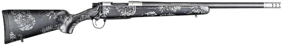 Christensen Arms 8010631800 Ridgeline FFT 7mm PRC 3+1 22 in Carbon Fiber Threaded Barrel, Stainless Aluminum Receiver, Black w/Gray Accents Fixed Sporter Carbon Fiber Stock, , Rifle